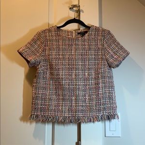 Structured string shirt!